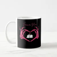 Mine, Valentines Day Classic - Skeleton Hands Hear Coffee Mug