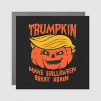 Trumpkin Halloween Pumpkin Election Car Magnet