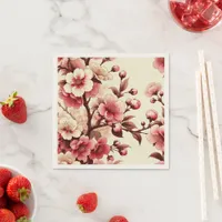 Cherry Blossom Napkins