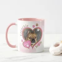 Frenchie Mom French Bulldog Personalized Photo Mug