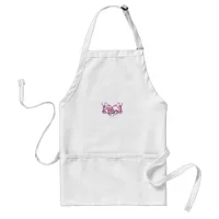 Halloween Skull Heart Hands Skeleton Beanie Design Adult Apron