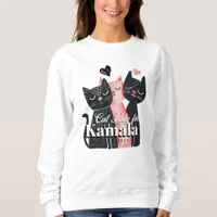 Cat Lady for Kamala Harris 2024 Sweatshirt