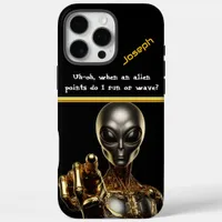 Alien Visitor Reveals Area 51 Secrets iPhone 16 Pro Max Case