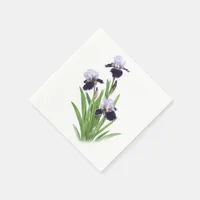 Iris Trio Paper Napkins