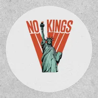 No Kings Statue Of  Protest  American Classic Patch