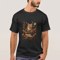 Cottagecore Aesthetic With Book Cute Goblincore Mi T-Shirt