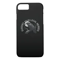 F-Caw-F - Support Your Murder Classic iPhone 8/7 Case