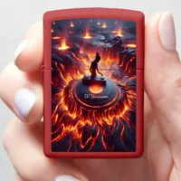 Volcanic DJ: Fire Meets Music FULL Zippo Lighter