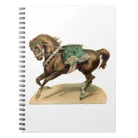 Vintage Circus Horse Notebook