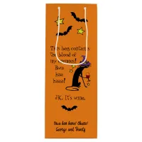 Blood of My Enemies, JK Wine, Black Cat Wine Gift Bag