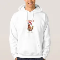 Merry Christmas F Caw F Retro Cool Design Hoodie