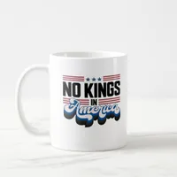 No Kings In America USA Retro Classic Coffee Mug
