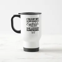 Commuter Mug 15 oz Dad Jokes Quote