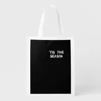Tis The Season Halloween  Grocery Bag