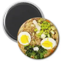 Noodles, Ramen Funny Soup Photo   Magnet