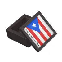 Puerto Rico Flag Gift Box