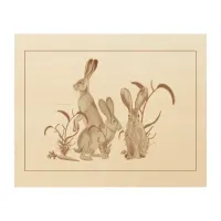 Jack Rabbit and Friends Wood Wall Art