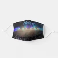 Ibiza Super Club Blue Party Adult Cloth Face Mask