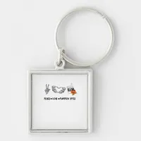 Heart And Hands Skeleton Heart Hands Soft Keychain