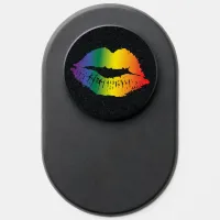 Rainbow Lips Kiss PopSocket