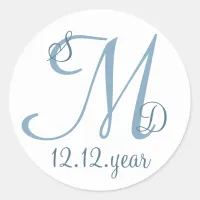 Custom Monogram label