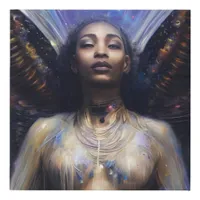 Beautiful Angel  Faux Canvas Print
