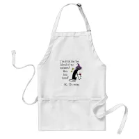 Blood of My Enemies, JK Wine, Black Cat Adult Apron