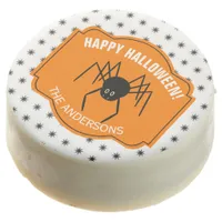 Happy Halloween Spider ID215 Chocolate Dipped Oreo