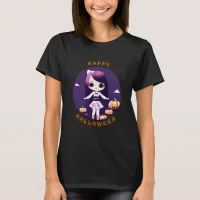 Happy Halloween Kawaii Girl T-Shirt