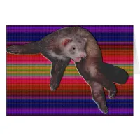 Dancing Ferret Card