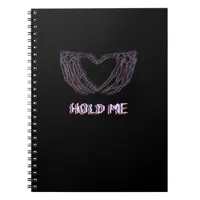 Hold Me Classic - Skeleton Hand Heart Notebook