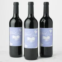 She's on Cloud Nine Personalized Bridal Shower Wine Label