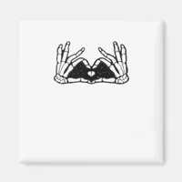 Skeleton Hands The Of A Heart  Magnet