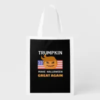 Halloween Trumpkin Classic Grocery Bag