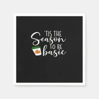 Tis Season To Engaged Engagement Announcement Napkins