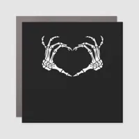 Skeleton Hand Heart Sign Costume Funny Halloween