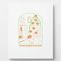 Tis The Season To Be Creepy Halloween Plaque