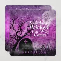 Wicked Fun Halloween Wedding