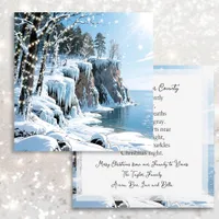 Merry Christmas from Door County, Wisconsin Card