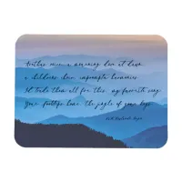 Your Footsteps Home | Forever New Love Poem Magnet