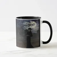 Spooky Dark Fairy in Moonlight Mug