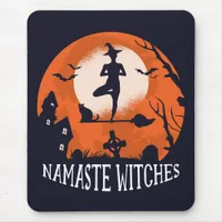 Namaste Witches Mouse Pad