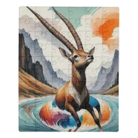 Oryx enjoys Float Trip Jigsaw Puzzle