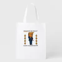 Trumpkin Or Treat Classic Grocery Bag