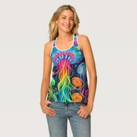 Jellyfish Spectrum Coloured Tank Top
