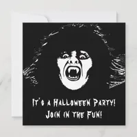 Vampire Chick is a Real Treat Invitation