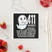 Funny Punny The 411 on Ghosts Napkins
