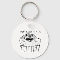 Goblincore Dont Harsh My Vibe Classic Keychain