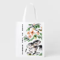 Year of The Rabbit  Grocery Bag