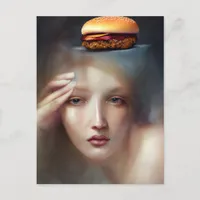 Cheeseburger on My Mind Postcard